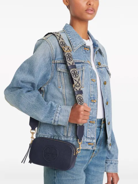Tory Burch mini Miller grained-leather crossbody bag 150153405 - 1