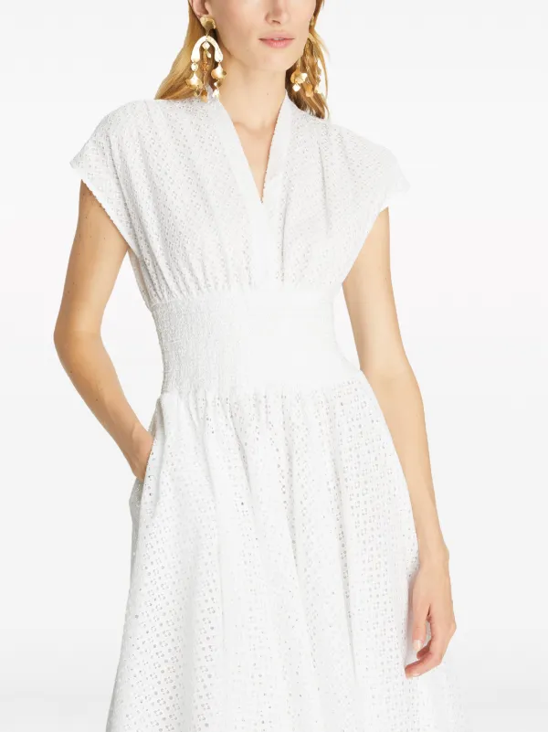 Eyelet detail dress shop