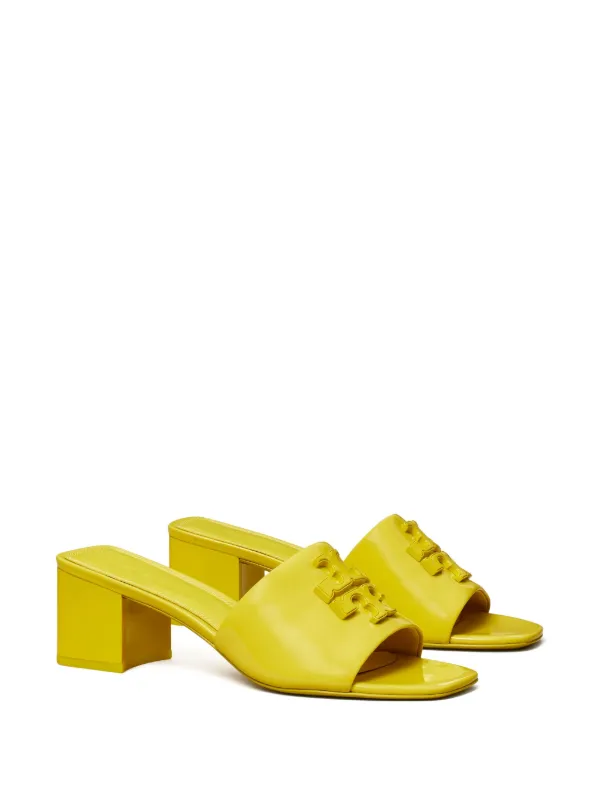 Tory Burch Eleanor Logo plaque Mules