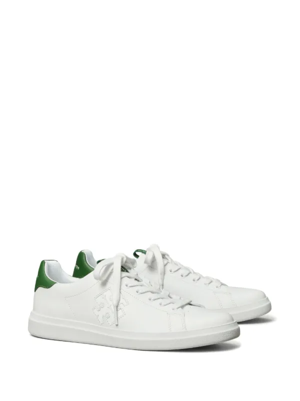 ☆☆Tory Burch☆☆ Size 5.5~8.5/Tory Burch Double T Howell C Double T Howell Court Sneaker: Women's Designer Sneakers