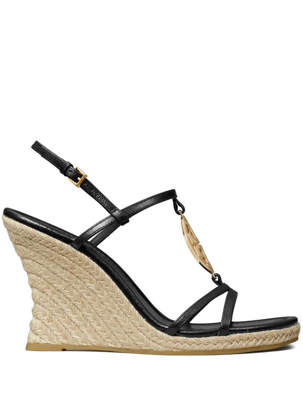 Tory burch miller espadrille gold best sale
