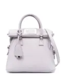 Maison Margiela mini 5AC leather tote bag - Purple