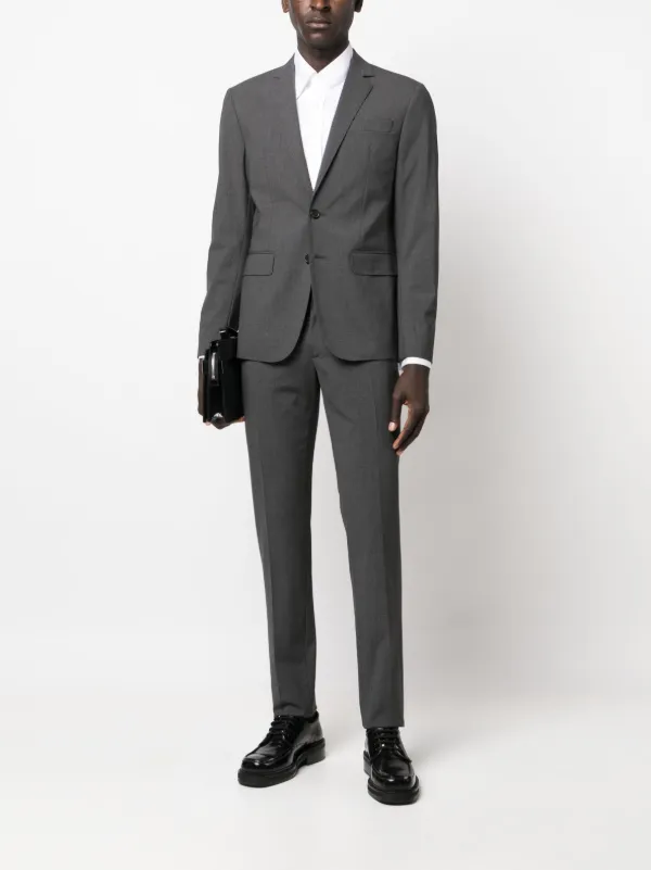 DSQUARED2 グレー スーツ サイズ44 DSQUARED2 single-breasted Suit | Grey | FARFETCH