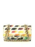 CHANEL Pre-Owned Timeless watercolour-print shoulder bag - White