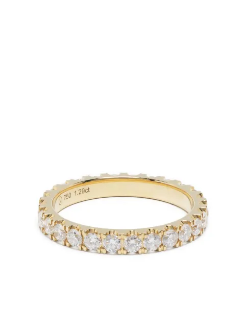 VEYNOU 18kt yellow gold Memory diamond ring