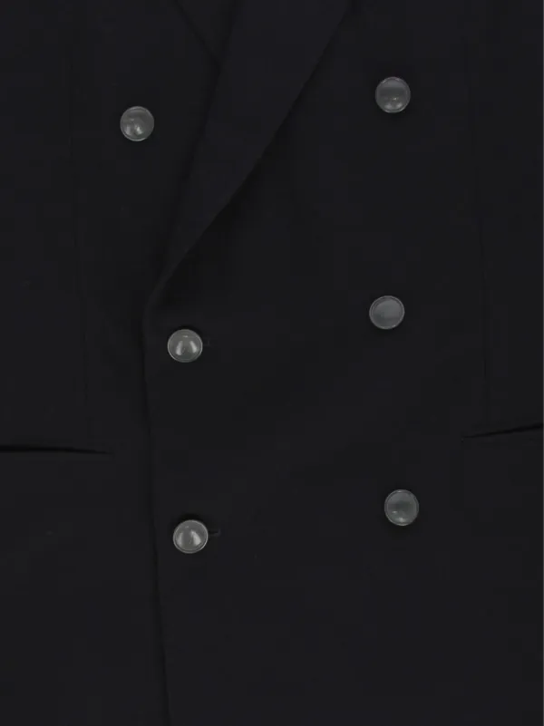 Saint Laurent Pre-Owned 1970s ダブルジャケット | ブルー