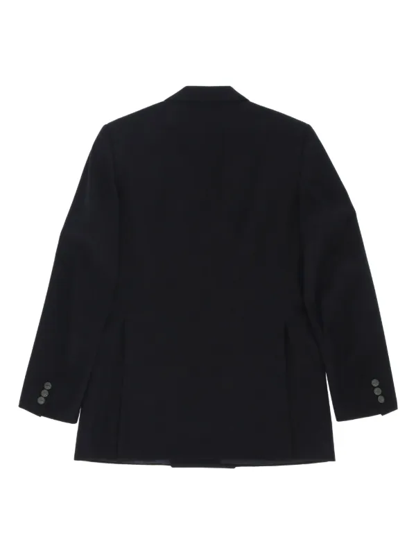 Saint Laurent Pre-Owned 1970s ダブルジャケット | ブルー