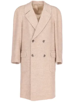 Acne Studios ウールブレンド シングルコート | ブラウン | FARFETCH JP