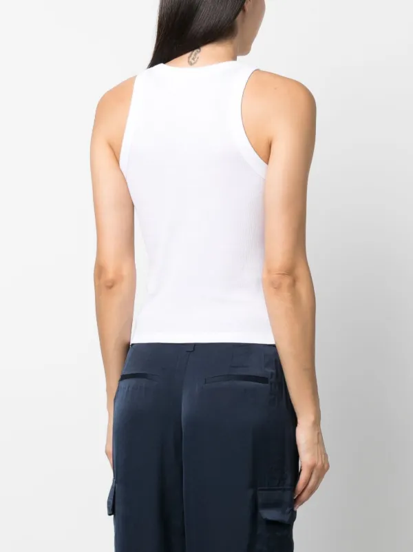 T-Angie cut-out logo T-shirt