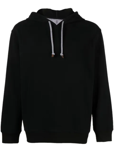 Brunello Cucinelli 长袖棉连帽衫
