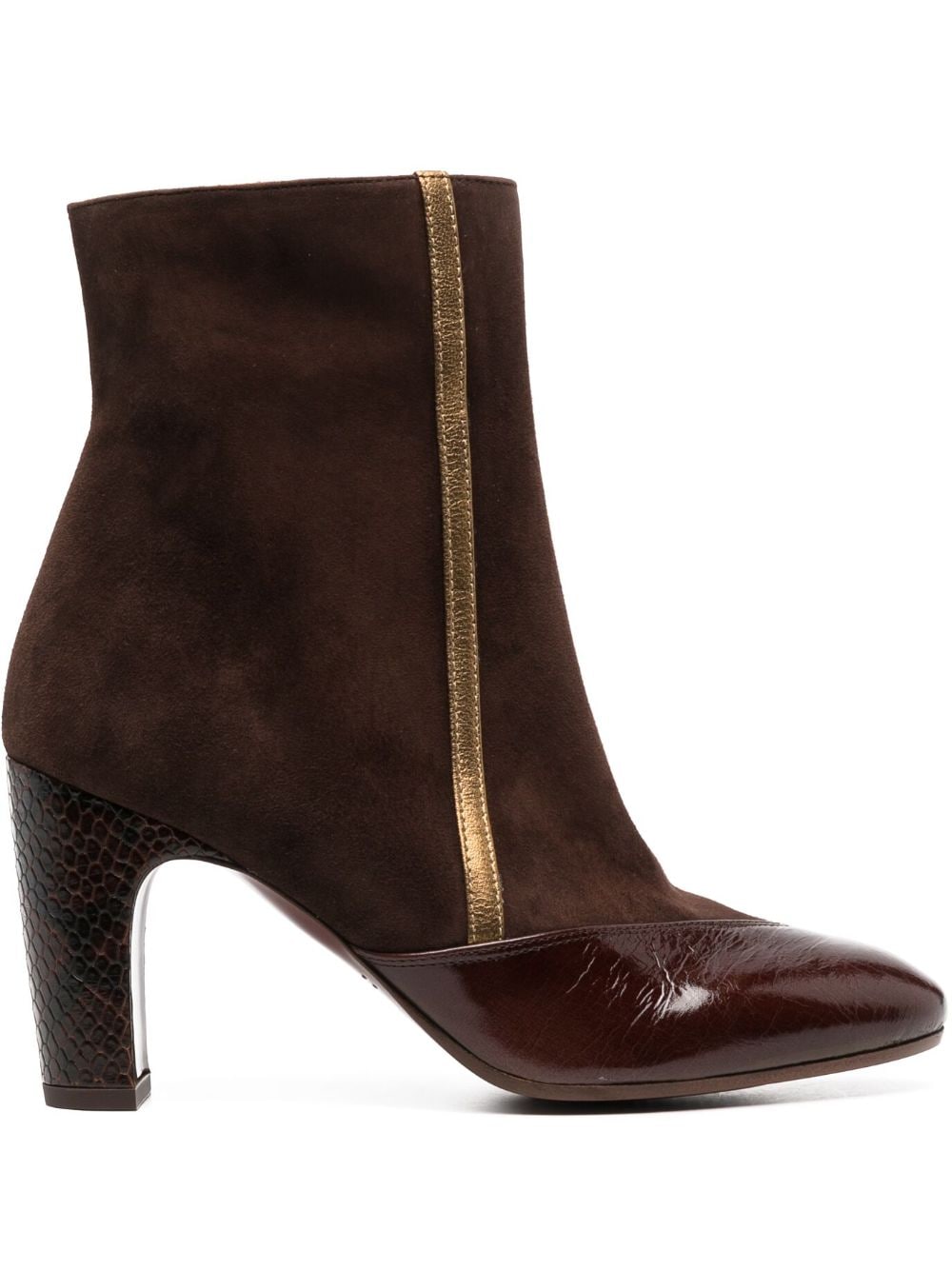 Ewan 75mm leather ankle boots