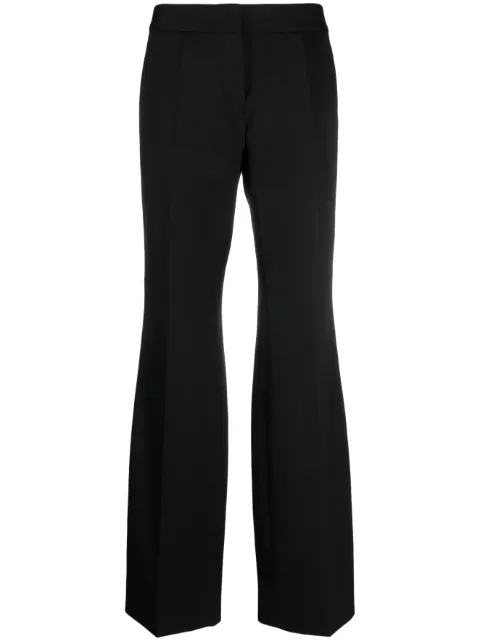 Jil Sander wool-cotton wide-leg trousers