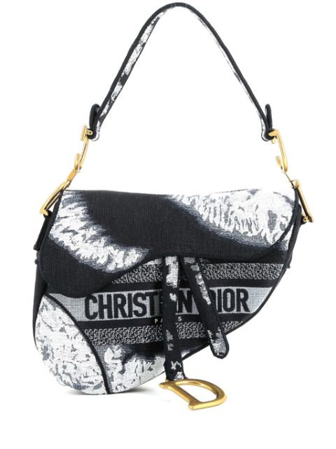 Christian Dior 2020 Saddle canvas handbag Women