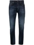 DONDUP low-rise tapered jeans - Blue