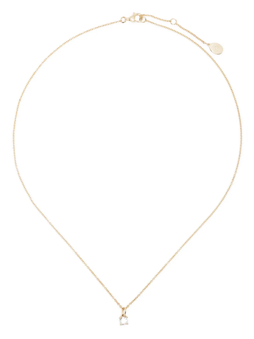 Veynou 14kt Yellow Gold Diamond Necklace In Gold