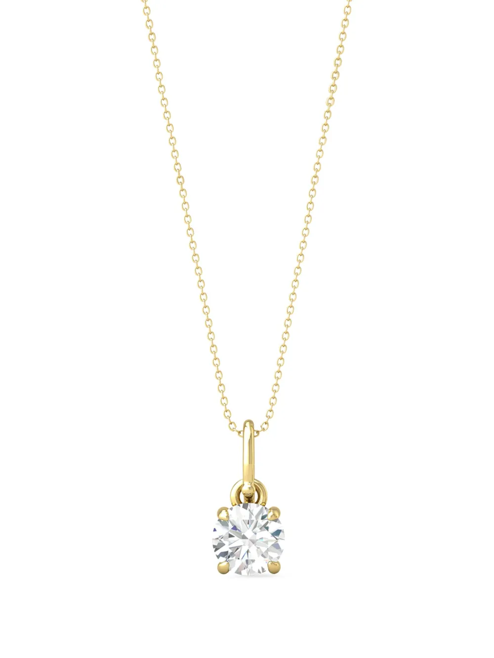 14kt yellow gold Ella diamond necklace