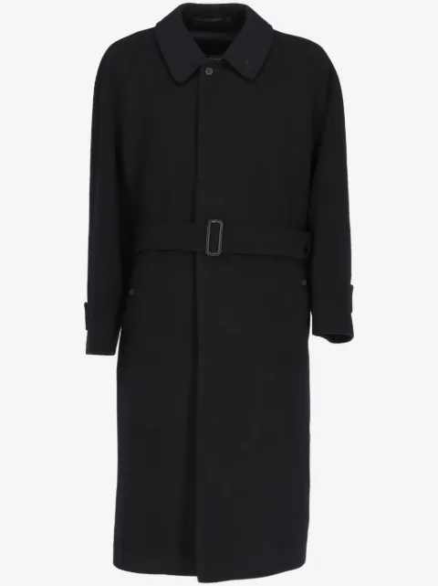 Burberry Pre-Owned 1990'er trenchcoat i kashmir