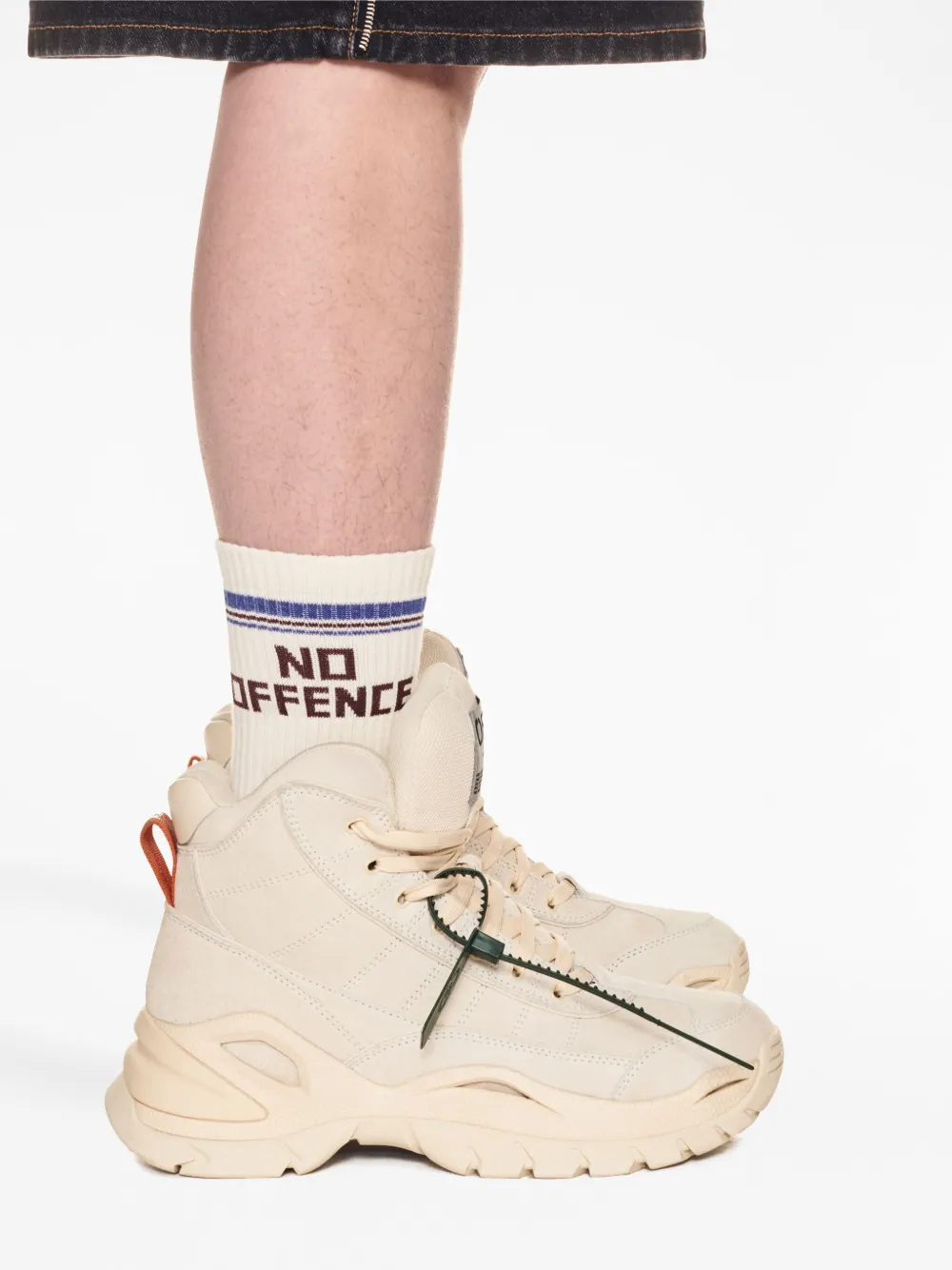 スニーカー Off-White OMIL004C99LEA001 HIKER HIGH TOP Sneakers Off-White Hiker hi-top Sneakers | Neutrals | FARFETCH