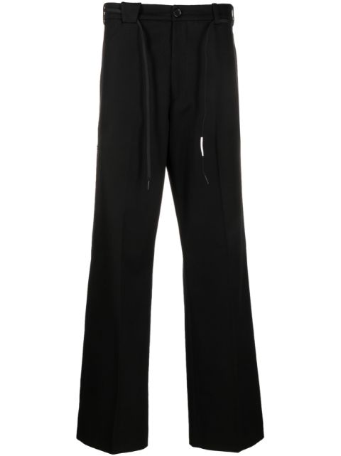 Marni straight-leg drawstring trousers Men