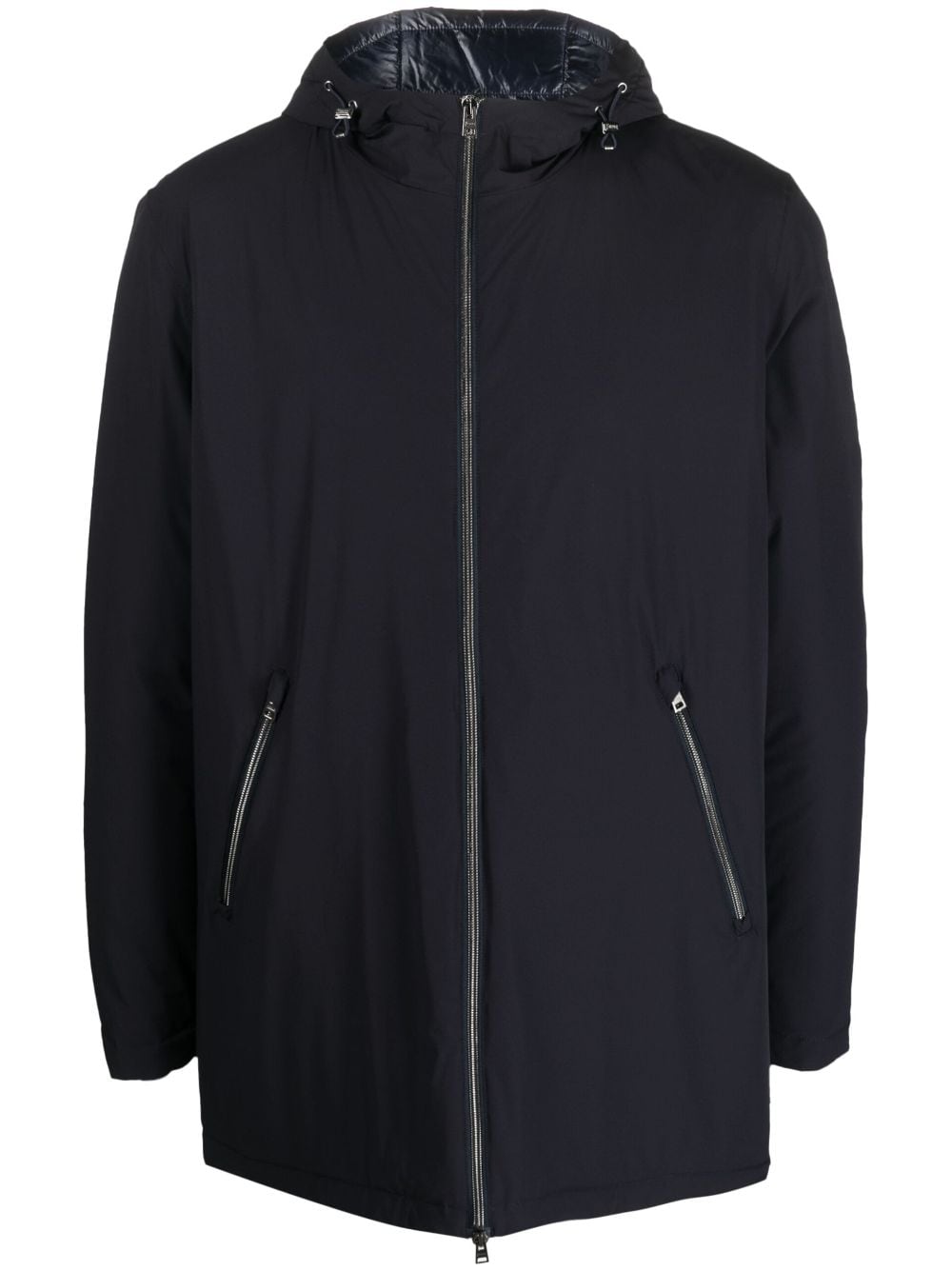 Herno zip-up Hooded Raincoat - Farfetch