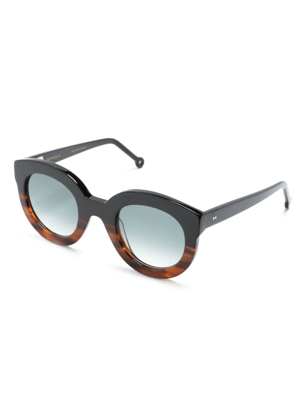 NATHALIE BLANC PARIS cat-eye gradient sunglasses - Zwart
