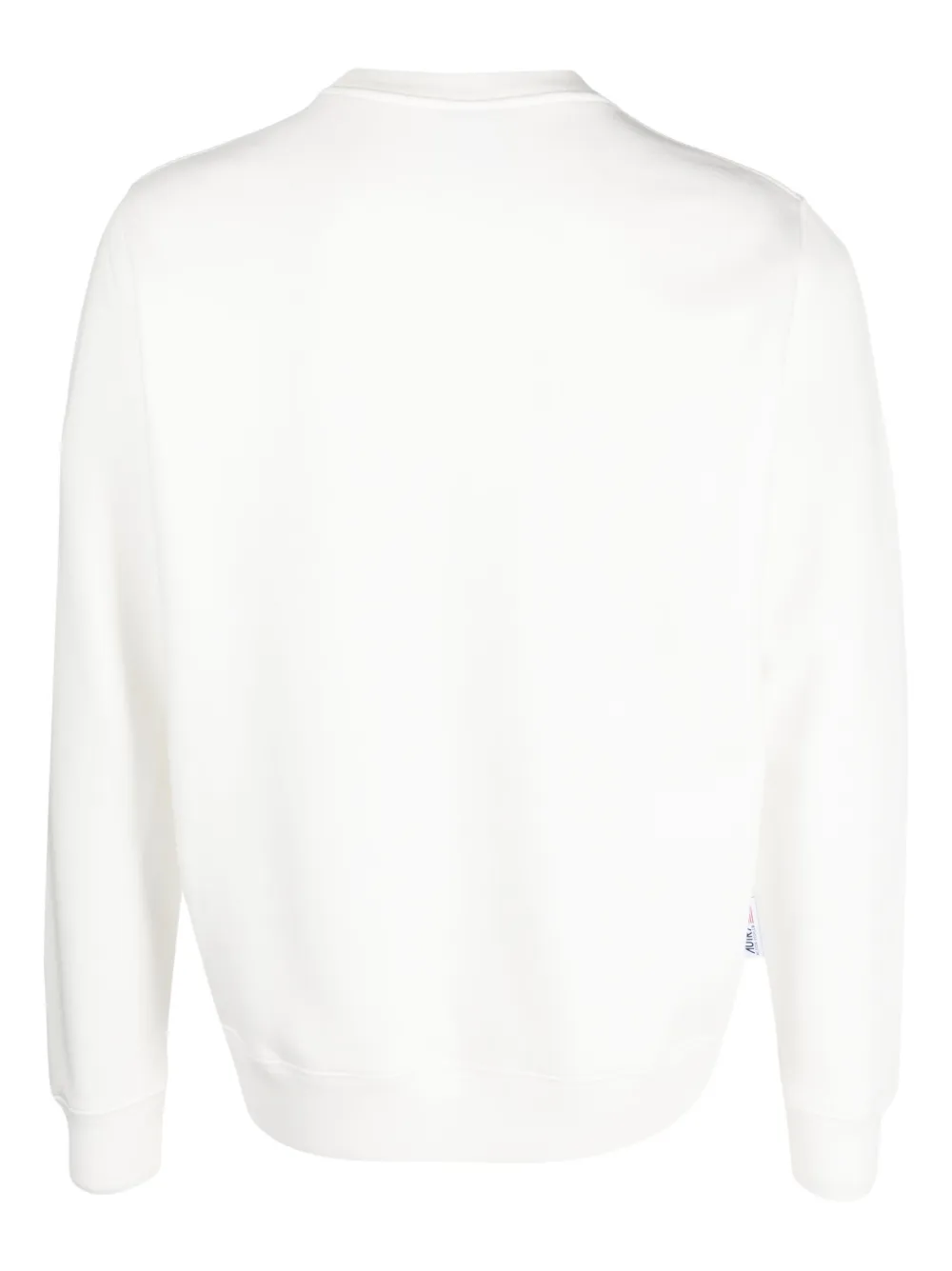 Autry logo-embroidered cotton sweatshirt - Wit