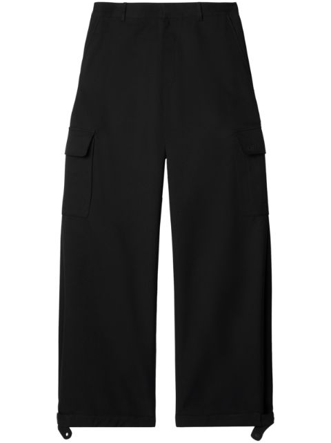 Off-White wide-leg cargo trousers Men