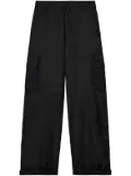 Off-White mid-rise cargo trousers - Black