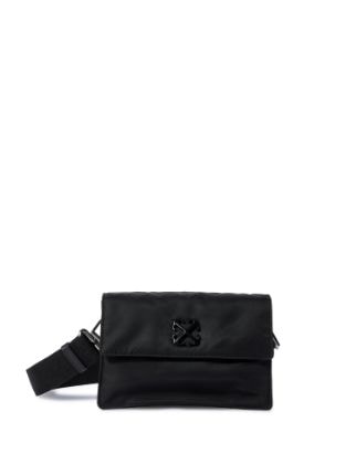 Off-White Jitney 1.4 Soft Shoulder Bag - Black