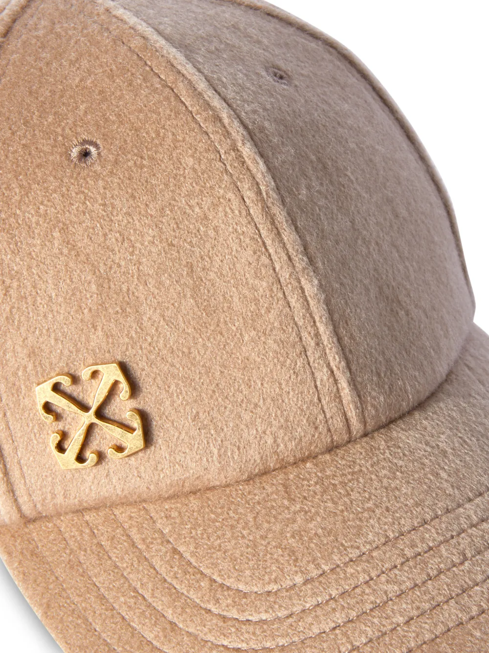 METAL ARROW BASEBALL CAP in brown OffWhite™ Official TH