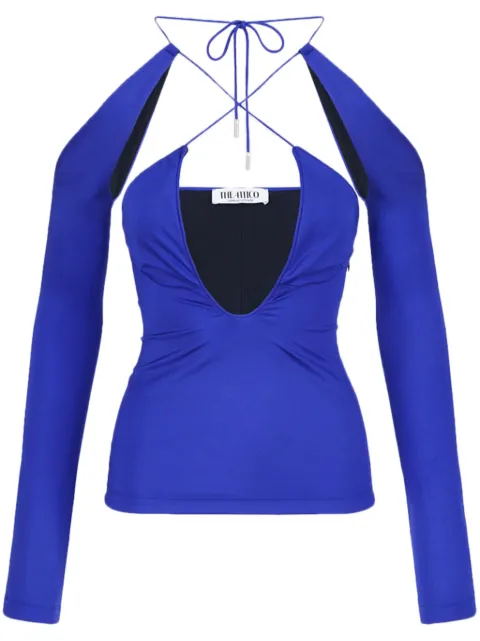 The Attico Zane cut-out top