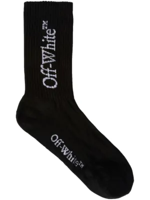 Off white logo socks sale