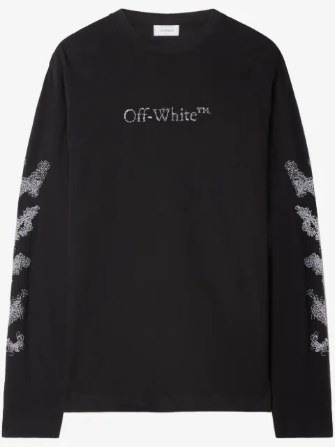 Off-White Diag-stripe logo-print T-shirt