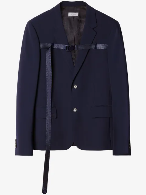 Off-White buckled single-breasted blazer
