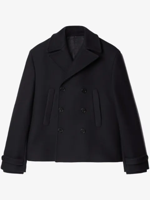 Off-White dubbelknäppt skepparkavaj