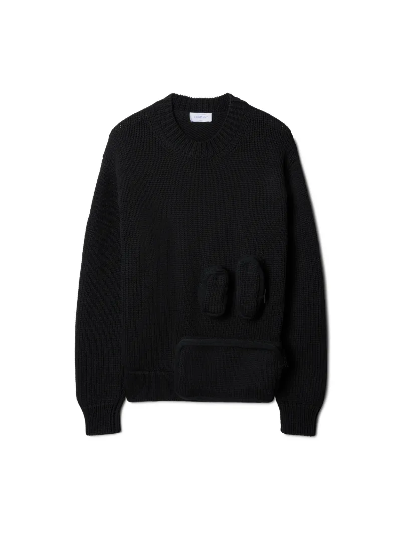 Rope Multipkt Knit Crewneck