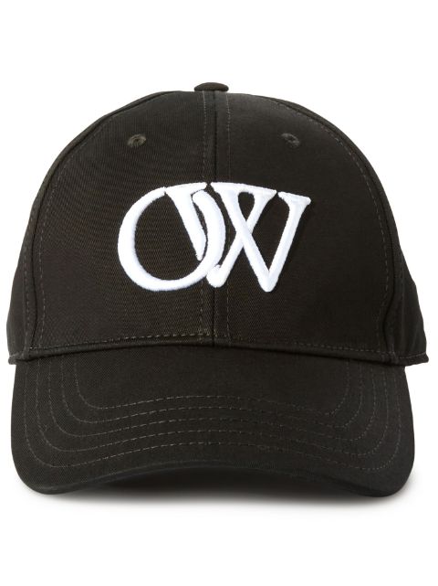 Off-White OW-embroidered cap Men