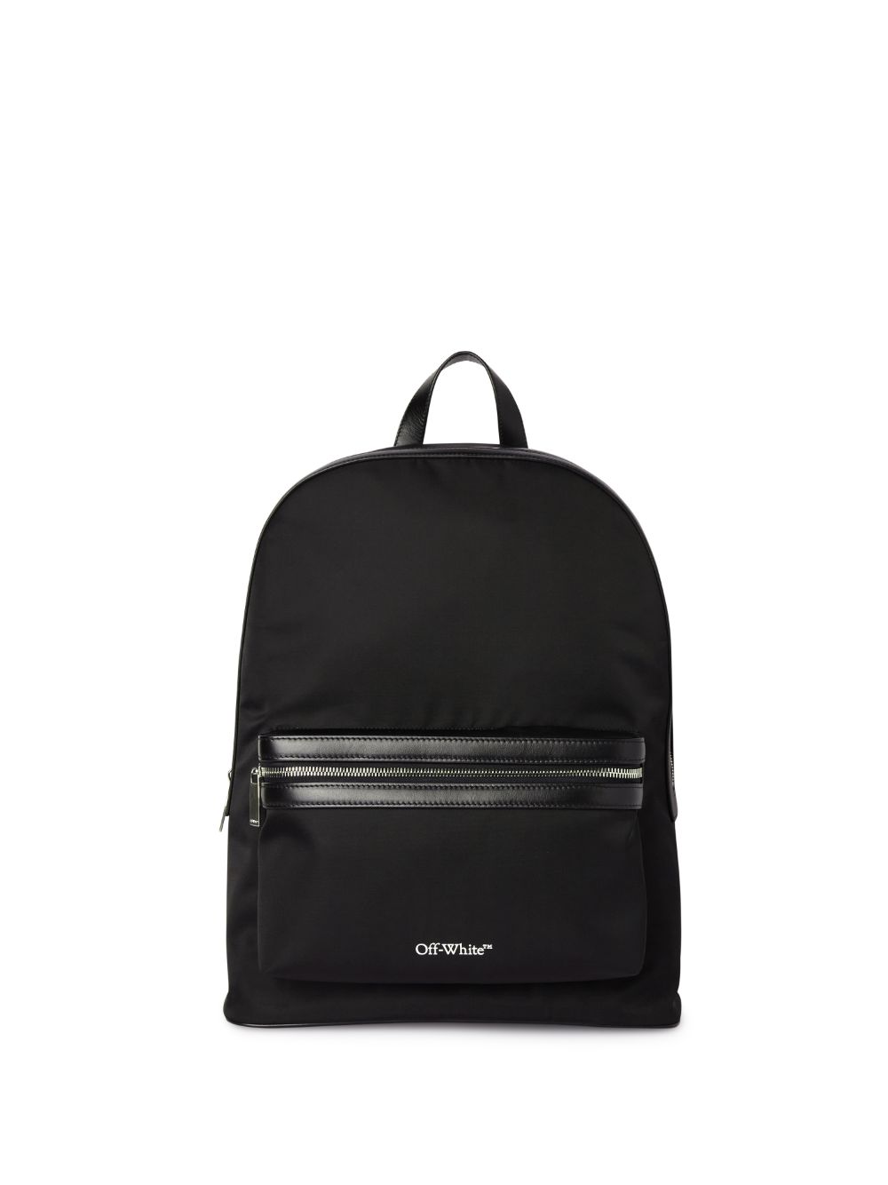 Off-white Core Round Backpack Nylon In 黑色