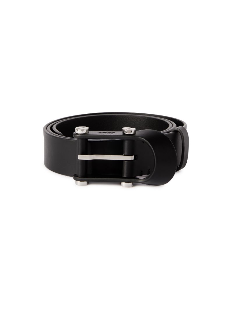 LEATHER BUCKLE BELT H35 