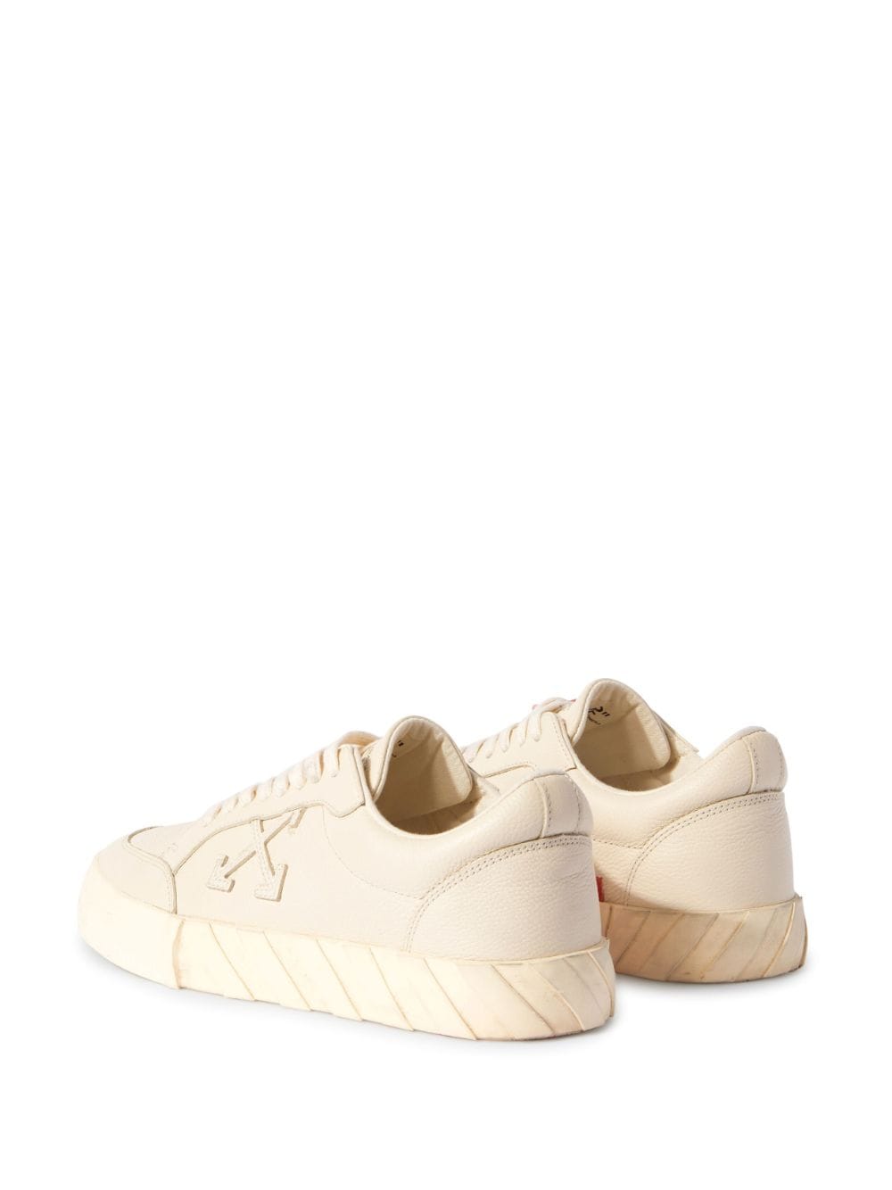 Shop Off-white Vulcanized Low-top Sneakers In Neutrals