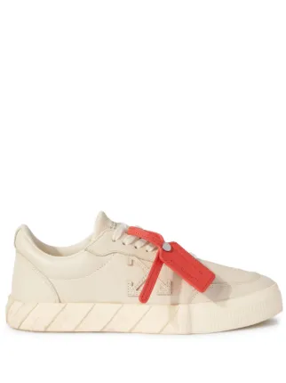 Off white low shop vulcanized sneakers beige