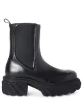 Off-White Tractor Motor leather boots - Black