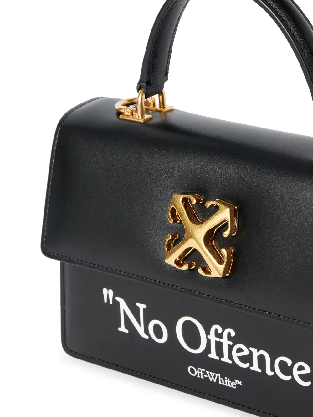 JITNEY 1.4 TOP HANDLE QUOTE in black OffWhite™ Official US