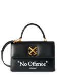 Off-White Jitney 1.4 leather tote bag - Black