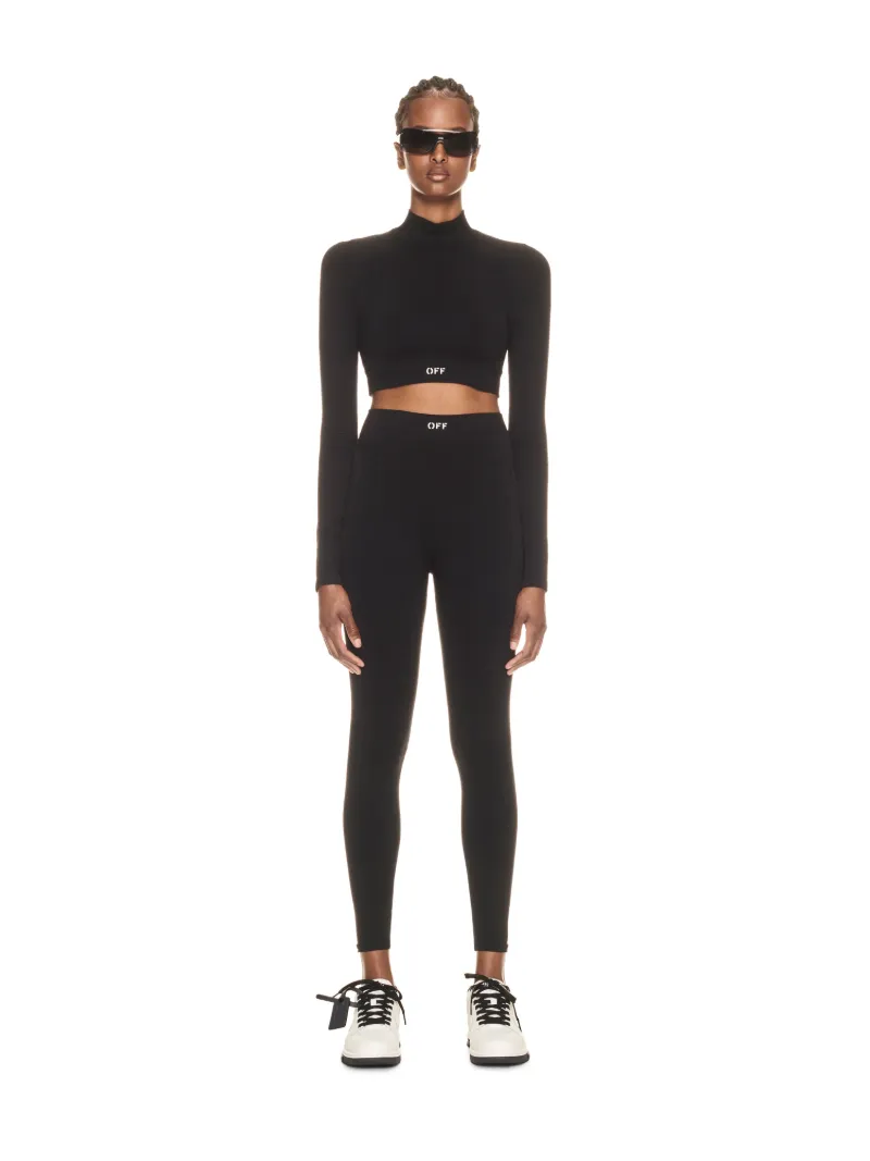 OFF STAMP SEAM LEGGINGS 
