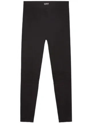 Off White Off stamp Leggings Black FARFETCH KW