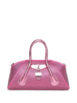 Givenchy Mini Antigona Stretch crystal embellished Bag Farfetch