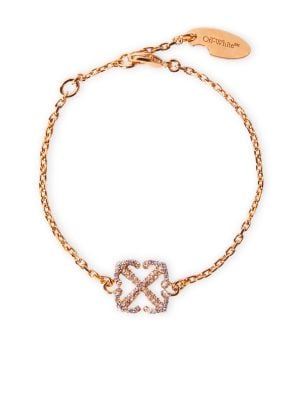 Off-White Arrows crystal-embellished Pearl Necklace - Farfetch