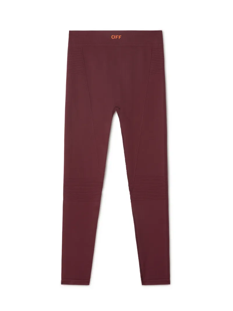 OFF STAMP SEAM LEGGINGS FIG PUREED PUMPK