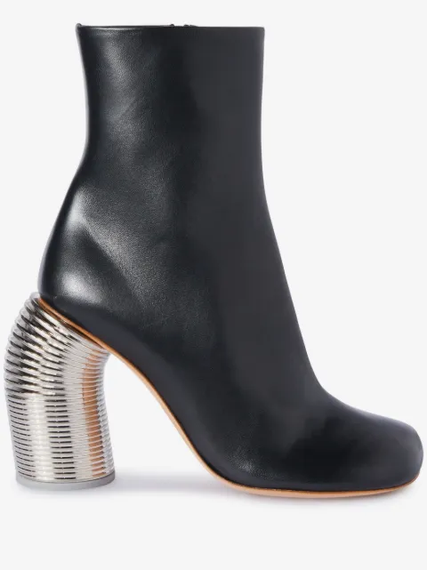 Off-White Spring leather ankle boots